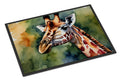Giraffe Doormat Indoor Outdoor 24H X 36W Front Door Mat Rugs for Entryway, Non Slip Washable Low Pile,
