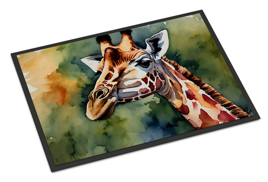 Giraffe Doormat Indoor Outdoor 18H X 27W Front Door Mat Rugs for Entryway, Non Slip Washable