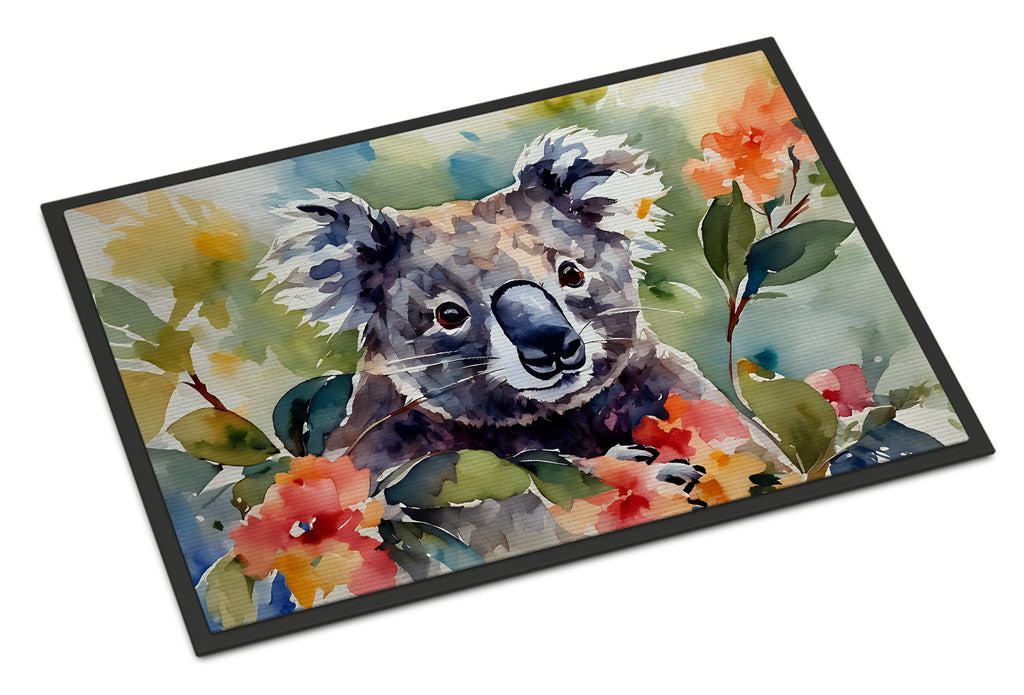 Koala Doormat Indoor Outdoor 18H X 27W Front Door Mat Rugs for Entryway, Non Slip Washable