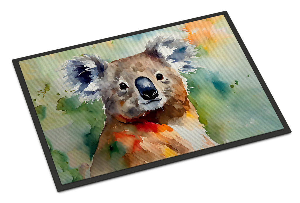 Koala Doormat Indoor Outdoor 24H X 36W Front Door Mat Rugs for Entryway, Non Slip Washable Low Pile,
