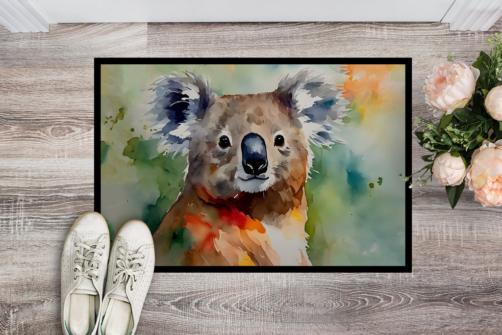 Koala Doormat Indoor Outdoor 18H X 27W Front Door Mat Rugs for Entryway, Non Slip Washable