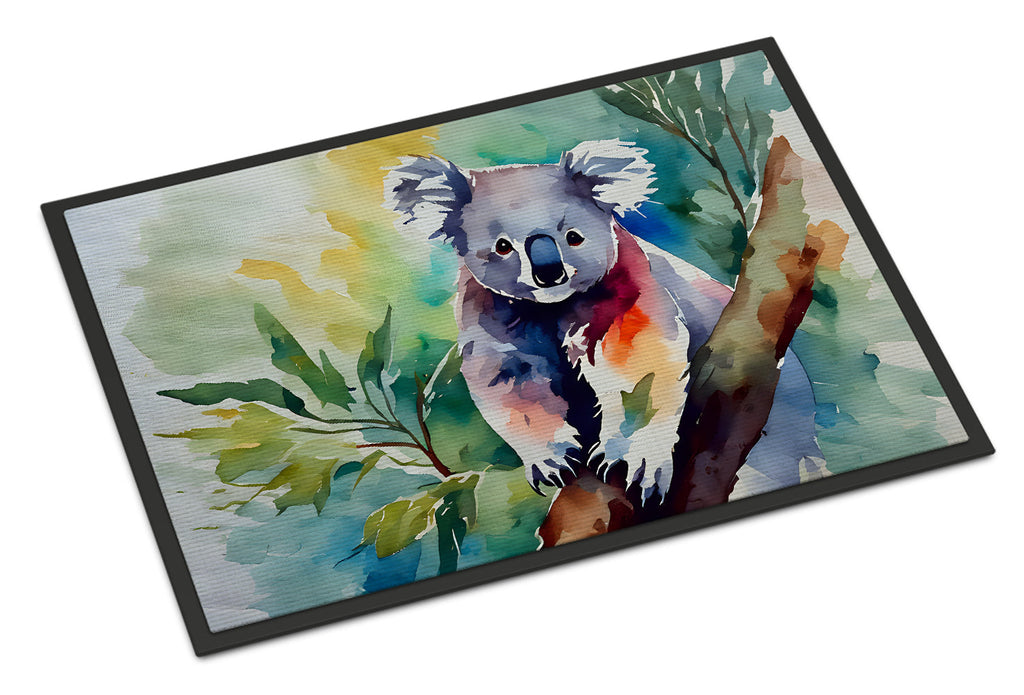 Koala Doormat Indoor Outdoor 24H X 36W Front Door Mat Rugs for Entryway, Non Slip Washable Low Pile,