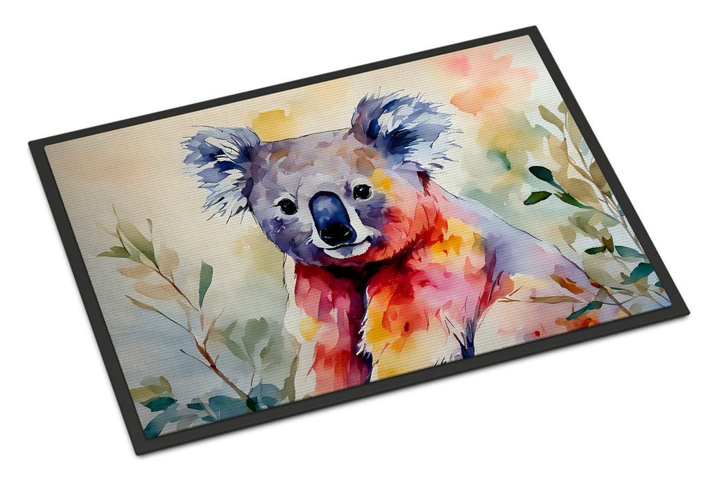 Koala Doormat Indoor Outdoor 24H X 36W Front Door Mat Rugs for Entryway, Non Slip Washable Low Pile,