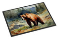 Kodiak Bear Doormat Indoor Outdoor 24H X 36W Front Door Mat Rugs for Entryway, Non Slip Washable Low Pile,