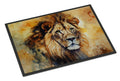 Lion Doormat Indoor Outdoor 18H X 27W Front Door Mat Rugs for Entryway, Non Slip Washable