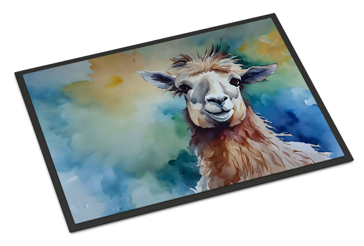 Llama Doormat Indoor Outdoor 18H X 27W Front Door Mat Rugs for Entryway, Non Slip Washable