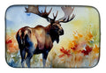 Moose Dish Drying Mat Absorbent Dish Drying Mat Pad for Kitchen Counter Dish Drainer Mat for Countertop, 14 x 21", Multicolor