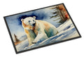 Polar Bear Doormat Indoor Outdoor 24H X 36W Front Door Mat Rugs for Entryway, Non Slip Washable Low Pile,