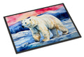 Polar Bear Doormat Indoor Outdoor 18H X 27W Front Door Mat Rugs for Entryway, Non Slip Washable