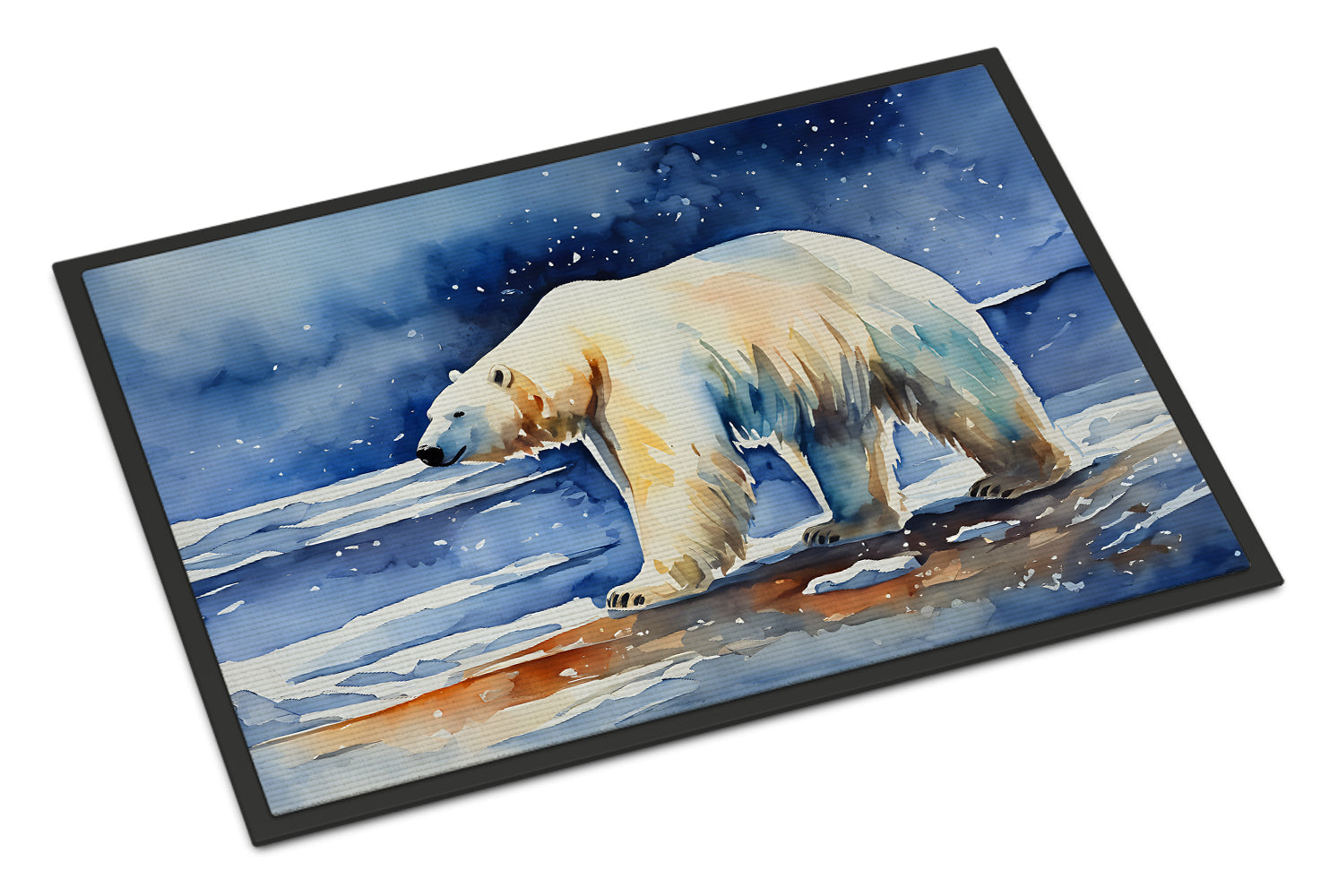 Polar Bear Doormat Indoor Outdoor 18H X 27W Front Door Mat Rugs for Entryway, Non Slip Washable