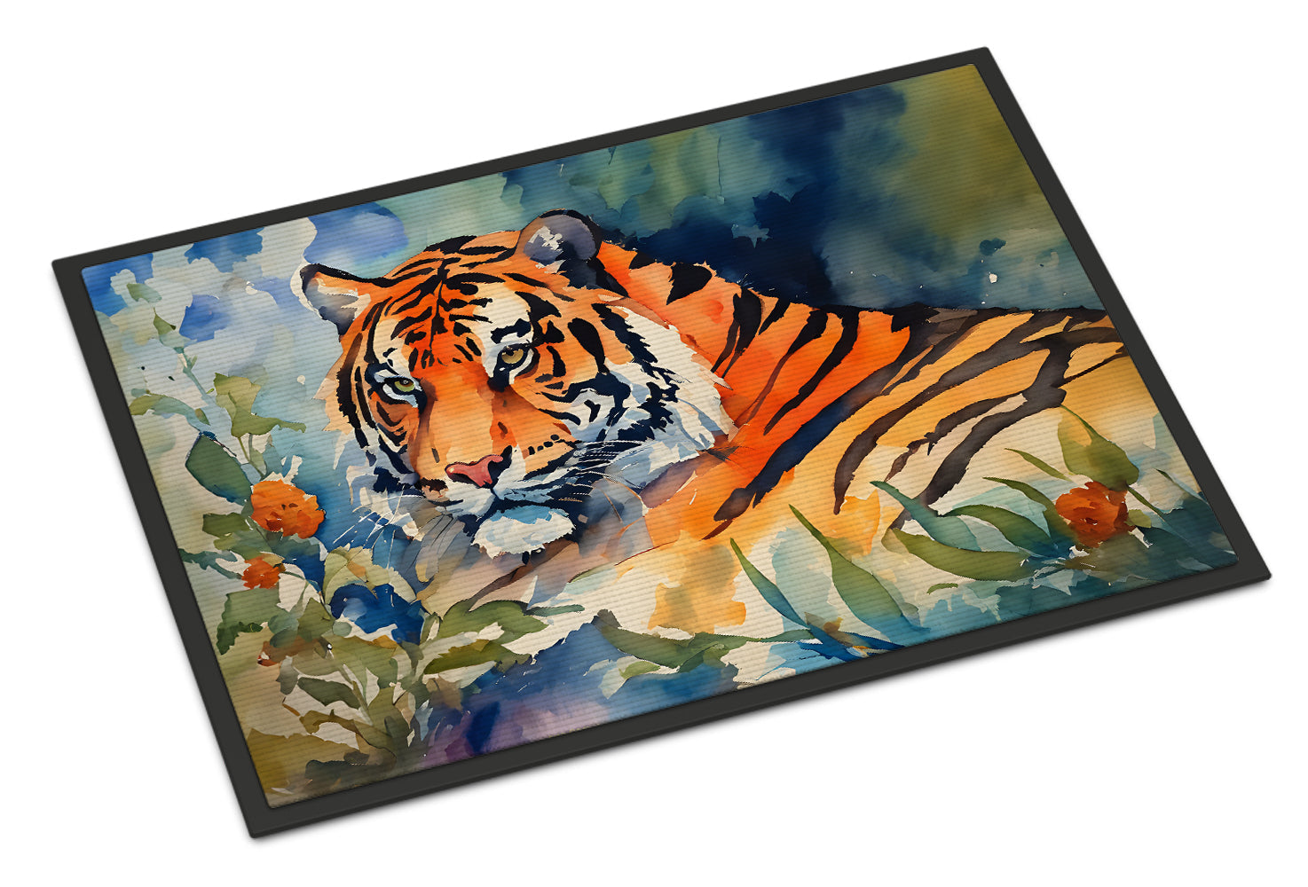 Tiger Doormat Indoor Outdoor 18H X 27W Front Door Mat Rugs for Entryway, Non Slip Washable