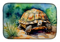 Turtles Tortoises Dish Drying Mat Absorbent Dish Drying Mat Pad for Kitchen Counter Dish Drainer Mat for Countertop, 14 x 21", Multicolor