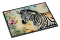 Zebra Doormat Indoor Outdoor 24H X 36W Front Door Mat Rugs for Entryway, Non Slip Washable Low Pile,