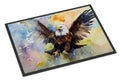 Bald Eagle Flying Wings Spread Doormat Indoor Outdoor 18H X 27W Front Door Mat Rugs for Entryway, Non Slip Washable