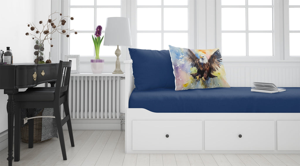 Bald Eagle Flying Wings Spread Standard Pillowcase Lightweight Super Soft Easy Care Decorative Artwork Pillowcase, Standard