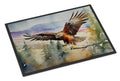Red Tailed Hawk Flying Landscape Doormat Indoor Outdoor 24H X 36W Front Door Mat Rugs for Entryway, Non Slip Washable Low Pile,