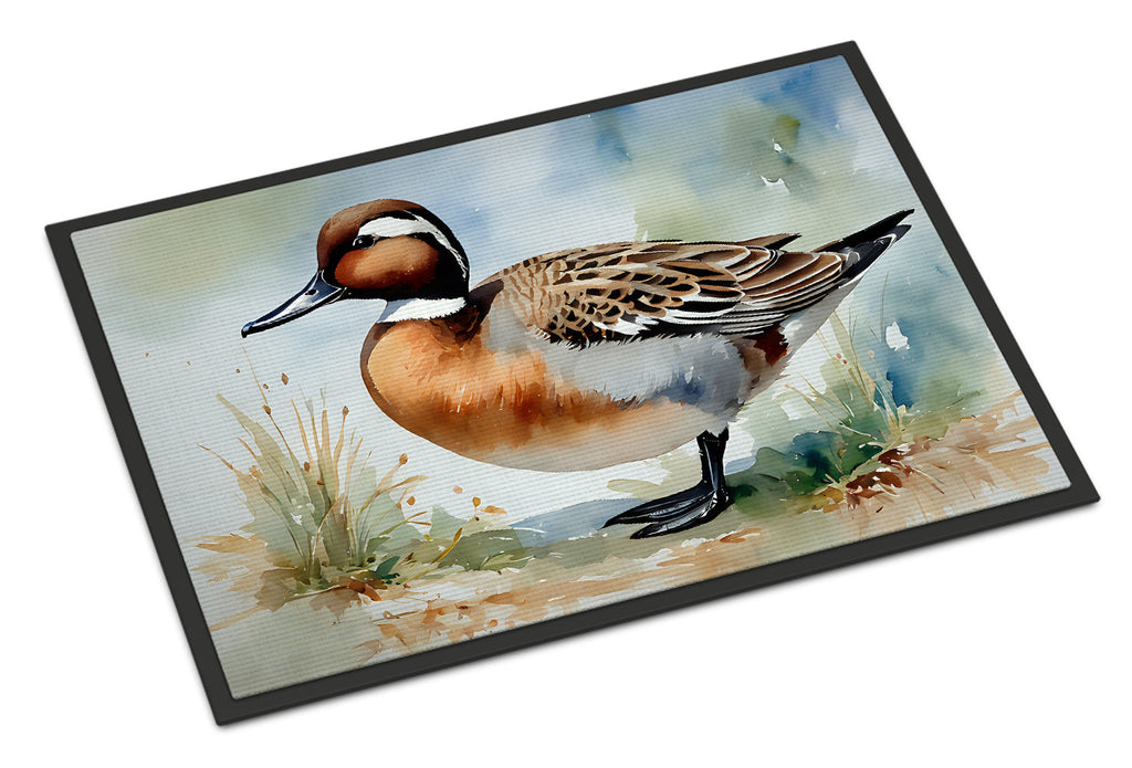 Northern Pintail Duck Standing Shore Doormat Indoor Outdoor 24H X 36W Front Door Mat Rugs for Entryway, Non Slip Washable Low Pile,