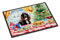 American Water Spaniel Christmas Cookies Doormat Indoor Outdoor 18H X 27W Front Door Mat Rugs for Entryway, Non Slip Washable