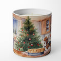 Basset Hound Christmas Cookies Decorative Soy Candle Nature Soy Wax Essential Oil Home Decor Ideal for Bedroom Kitchen Bath Office Gift, 10 oz