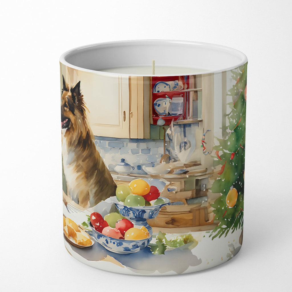 Belgian Tervuren Christmas Cookies Decorative Soy Candle Nature Soy Wax Essential Oil Home Decor Ideal for Bedroom Kitchen Bath Office Gift, 10 oz