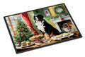 Bernese Mountain Dog Christmas Cookies Doormat Indoor Outdoor 24H X 36W Front Door Mat Rugs for Entryway, Non Slip Washable Low Pile,