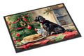 Boykin Spaniel Christmas Cookies Doormat Indoor Outdoor 24H X 36W Front Door Mat Rugs for Entryway, Non Slip Washable Low Pile,