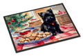 Cairn Terrier Christmas Cookies Doormat Indoor Outdoor 24H X 36W Front Door Mat Rugs for Entryway, Non Slip Washable Low Pile,