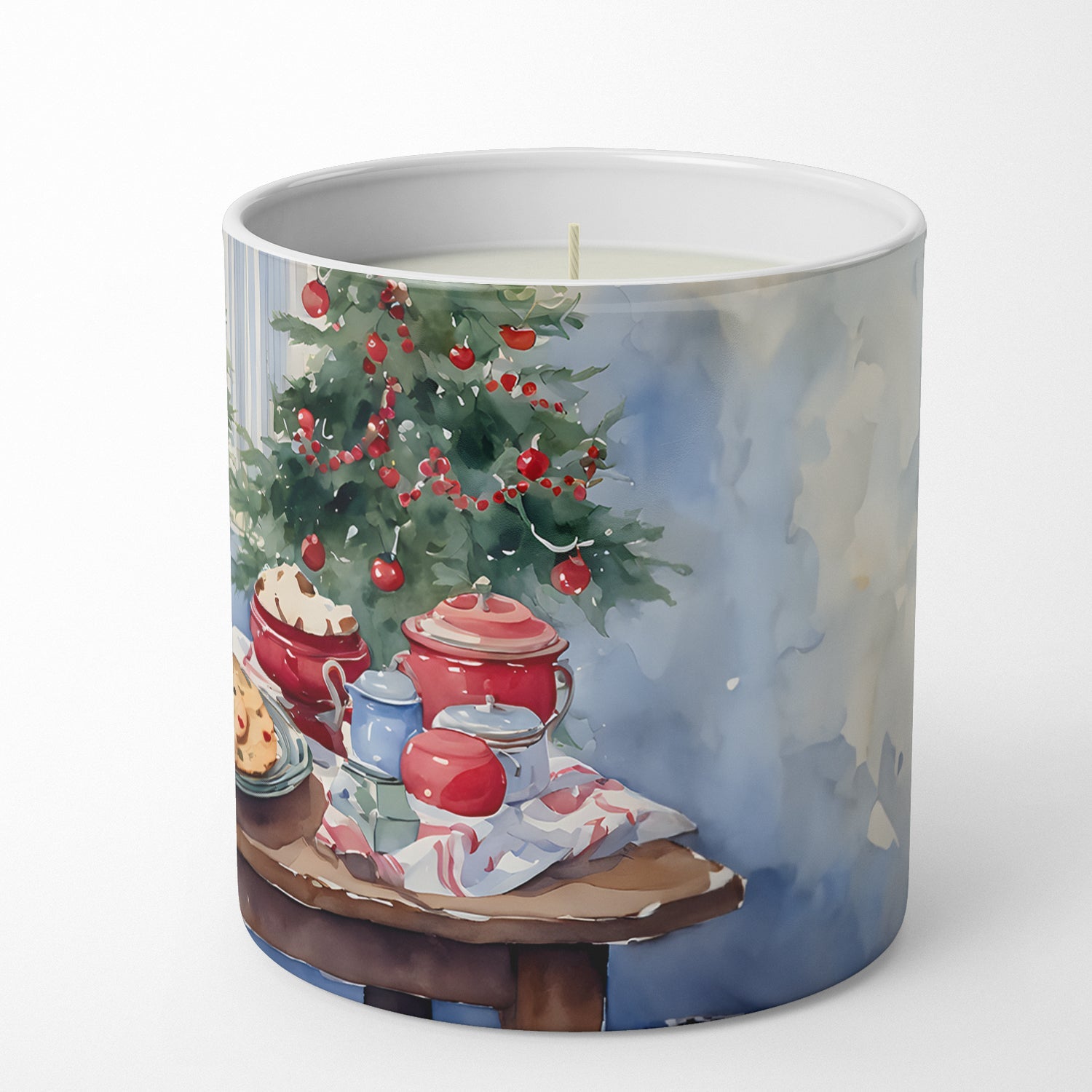 Catahoula Christmas Cookies Decorative Soy Candle Nature Soy Wax Essential Oil Home Decor Ideal for Bedroom Kitchen Bath Office Gift, 10 oz