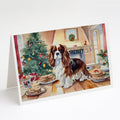 Cavalier Spaniel Christmas Cookies Greeting Cards Pack of 8 Blank Cards with Envelopes Whimsical A7 Size 5x7