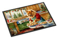 Chow Chow Christmas Cookies Doormat Indoor Outdoor 24H X 36W Front Door Mat Rugs for Entryway, Non Slip Washable Low Pile,