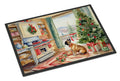 French Bulldog Christmas Cookies Doormat Indoor Outdoor 24H X 36W Front Door Mat Rugs for Entryway, Non Slip Washable Low Pile,