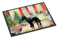 Giant Schnauzer Christmas Cookies Doormat Indoor Outdoor 24H X 36W Front Door Mat Rugs for Entryway, Non Slip Washable Low Pile,