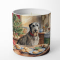 Irish Wolfhound Christmas Cookies Decorative Soy Candle Nature Soy Wax Essential Oil Home Decor Ideal for Bedroom Kitchen Bath Office Gift, 10 oz
