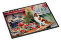 Japanese Chin Christmas Cookies Doormat Indoor Outdoor 18H X 27W Front Door Mat Rugs for Entryway, Non Slip Washable