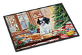 Japanese Chin Christmas Cookies Doormat Indoor Outdoor 18H X 27W Front Door Mat Rugs for Entryway, Non Slip Washable