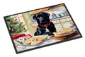 Labrador Retriever Christmas Cookies Doormat Indoor Outdoor 24H X 36W Front Door Mat Rugs for Entryway, Non Slip Washable Low Pile,