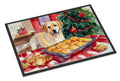 Labrador Retriever Christmas Cookies Doormat Indoor Outdoor 18H X 27W Front Door Mat Rugs for Entryway, Non Slip Washable