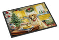 Labrador Retriever Christmas Cookies Doormat Indoor Outdoor 24H X 36W Front Door Mat Rugs for Entryway, Non Slip Washable Low Pile,