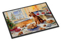 Lakeland Terrier Christmas Cookies Doormat Indoor Outdoor 24H X 36W Front Door Mat Rugs for Entryway, Non Slip Washable Low Pile,