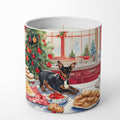 Miniature Pinscher Christmas Cookies Decorative Soy Candle Nature Soy Wax Essential Oil Home Decor Ideal for Bedroom Kitchen Bath Office Gift, 10 oz