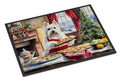 Westie Christmas Cookies Doormat Indoor Outdoor 18H X 27W Front Door Mat Rugs for Entryway, Non Slip Washable