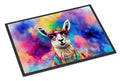 Hippie Animal Llama Doormat Indoor Outdoor 24H X 36W Front Door Mat Rugs for Entryway, Non Slip Washable Low Pile,