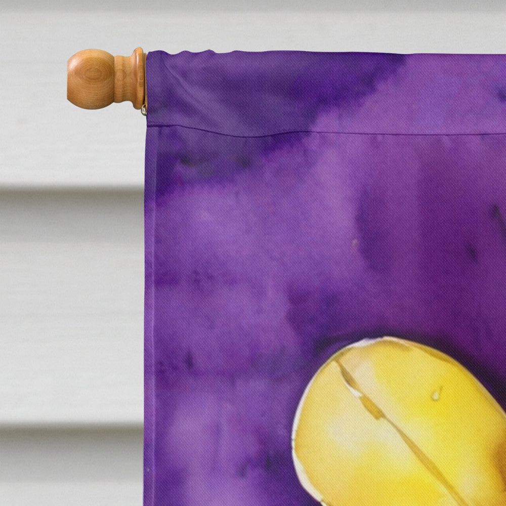 Fleur de lis Mardi Gras House Flag 28x40 Porch Sleeve Pole Decorative Outside Yard Banner Artwork Wall Hanging, Polyester