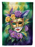Mask Mardi Gras Garden Flag Mailbox Decorative Yard Banner Outside Patio Artwork for Flower Beds, Garden Size, Multicolor
