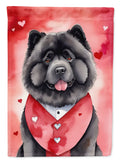 Chow Chow My Valentine Garden Flag Mailbox Decorative Yard Banner Outside Patio Artwork for Flower Beds, Garden Size, Multicolor