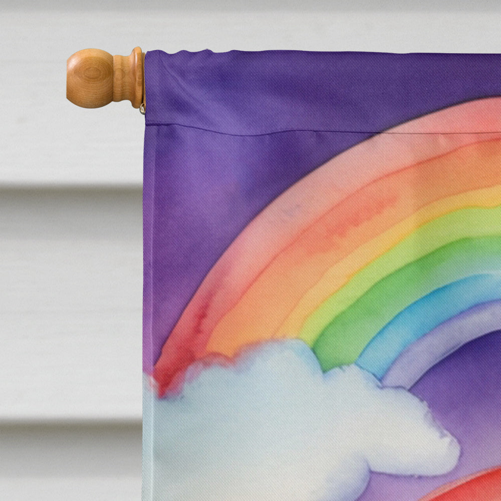 Belgian Sheepdog St Patrick's Day House Flag 28x40 Porch Sleeve Pole Decorative Outside Yard Banner Artwork Wall Hanging, Polyester