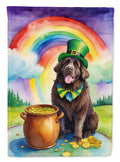 Newfoundland St Patrick's Day Garden Flag Mailbox Decorative Yard Banner Outside Patio Artwork for Flower Beds, Garden Size, Multicolor