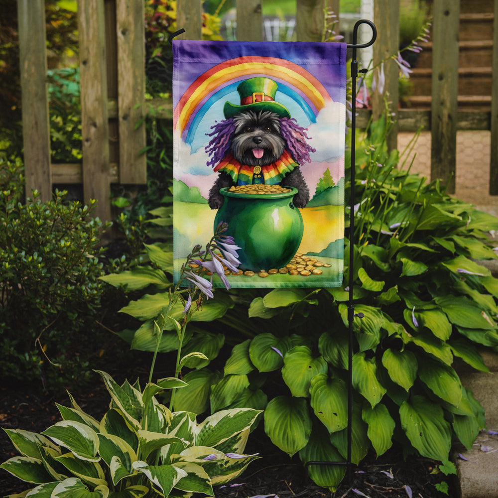 Puli St Patrick's Day Garden Flag Mailbox Decorative Yard Banner Outside Patio Artwork for Flower Beds, Garden Size, Multicolor