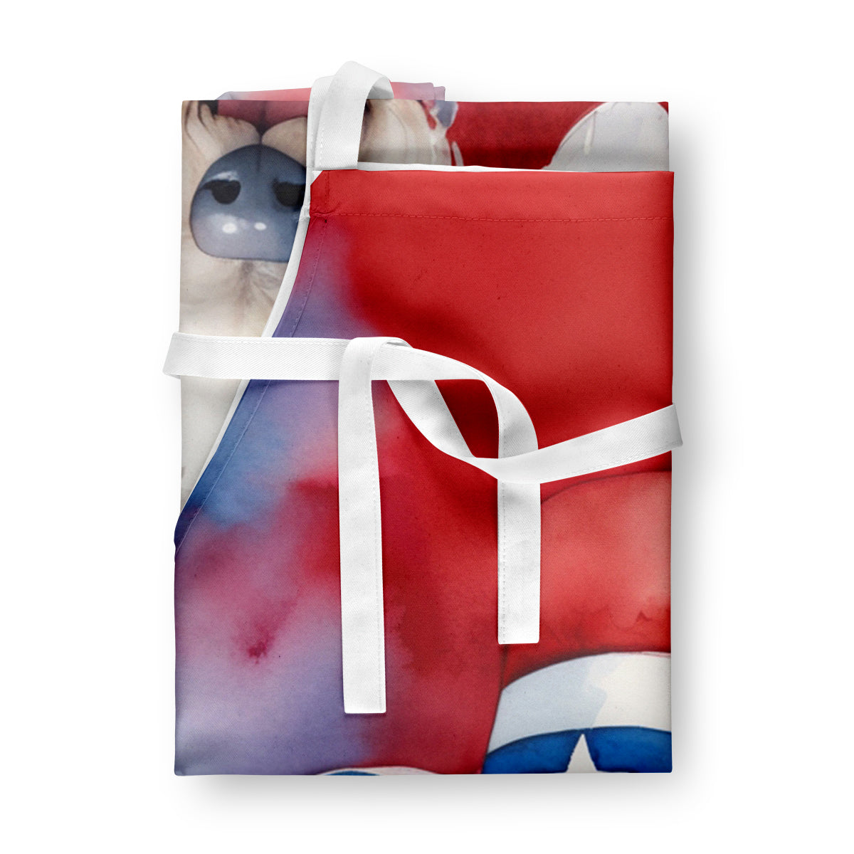 Bedlington Terrier Patriotic American Apron Cooking Kitchen Server Baking Crafts Gardening for Adult Women Men, Unisex, Large, Multicolor