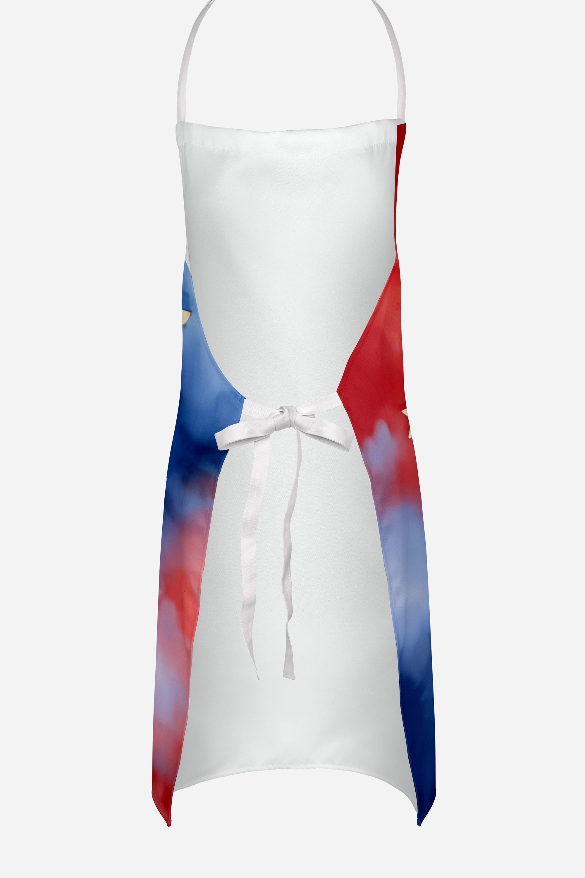 Bichon Frise Patriotic American Apron Cooking Kitchen Server Baking Crafts Gardening for Adult Women Men, Unisex, Large, Multicolor